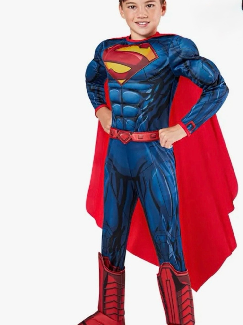 Superman Halloween costume for boys